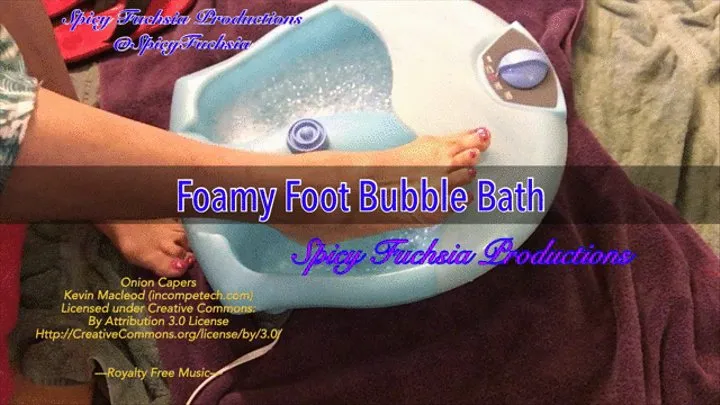 Foamy Foot Bubble Bath