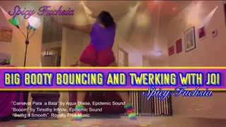 Big Booty Bouncing and Twerking with JOI,