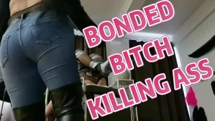 #631 LEATHER FEMDOM & JEANS - BITCH ASS ( BONDED GERMAN DIRTY EXTREME SLUT ) - DU WIRST DICH NIE WIEDER BEFREIEN KOENNEN - DEINE CHANCE>>DEINE ZUKUNFT, GEILE HURE! ( )