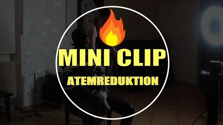 MINI CLIP SPECIAL!!!! GAGGED BREATH CONTROL ( KINKY MILF DIVA ZARAH ) // ATEMREDUKTION MIT BONDAGE UD KNEBEL