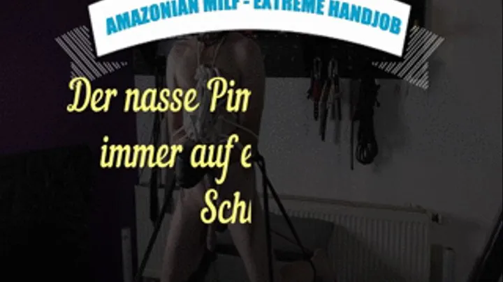 AMAZONIAN MISTRESS BONDAGE CBT GERMAN MISTRESS DIVA ZARAH - SKLAVEN-BITCH BEKOMMT EINE SCHWANZFOLTER INKL HANDJOB DER IHN WAHNSINNIG MACHT!