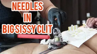 #697 Small, wretched slave clit is pierced with sharp needles on the treatment table ++++ Kleine elende Sklaven- Clit wird mit spitzen Nadeln auf der Behandlungsliege durchlöchert ( 4k )