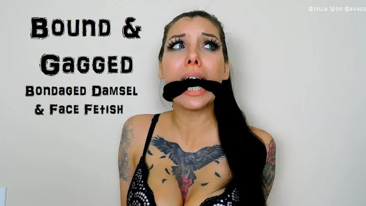 Bound & Gagged - Desperately Trying to Free Gag while Hands Tied