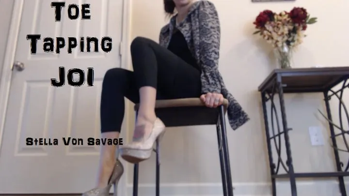 Toe Tapping JOI - High Heels Tapping Jerk & Edging