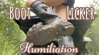 Boot Licker Humiliation