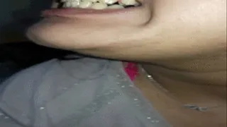 teeth show