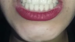 Show my mouth and teeth 01