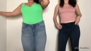 Girlfriends in Jeans