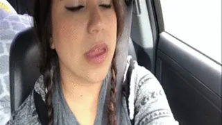 ASMR Mouth Worship in the Car