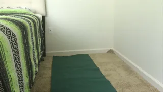 stripping bedroom yoga