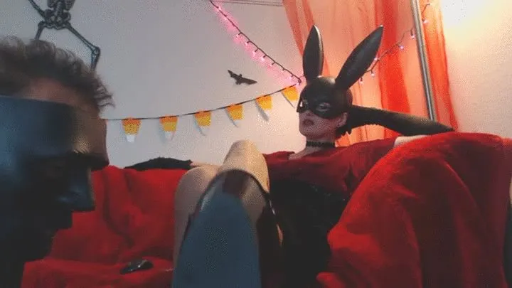 Follow the Black Rabbit Part 1: Sucking her Heels