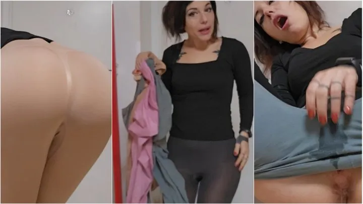 Modeling 4 Yoga Pants and Cumming all over