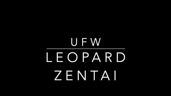 Leopard Zentai Match