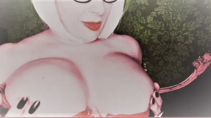 CLOSE UP FAKE TIT WORSHIP