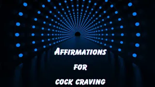 ** AFFIRMATIONS FOR COCK CRAVING FAGGOTS ( looped version ) **