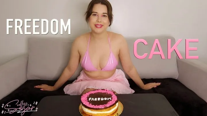 Chastity Freedom Cake