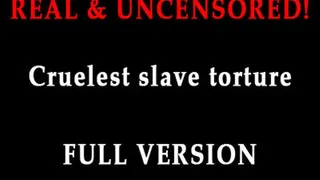 FORBIDDEN CLIP: CRUELEST OF A DISOBEDIENT SLAVE