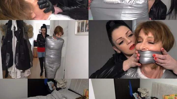 Evil Emma for hire - no escape for mummified milf toni g