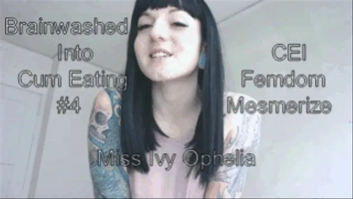 Brainwashed Into Cum Eating 4