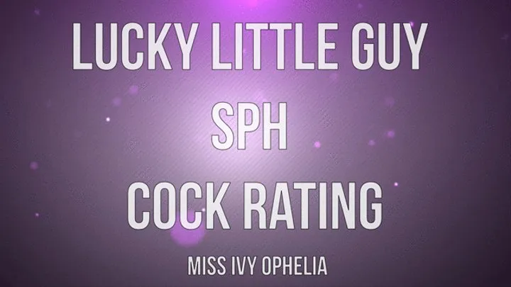 Lucky Little Guy SPH Cock Rating