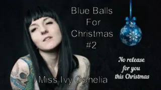 Blue Balls For Christmas 2
