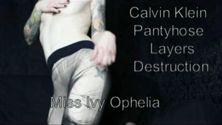 Calvin Klein Pantyhose Layers Destruction