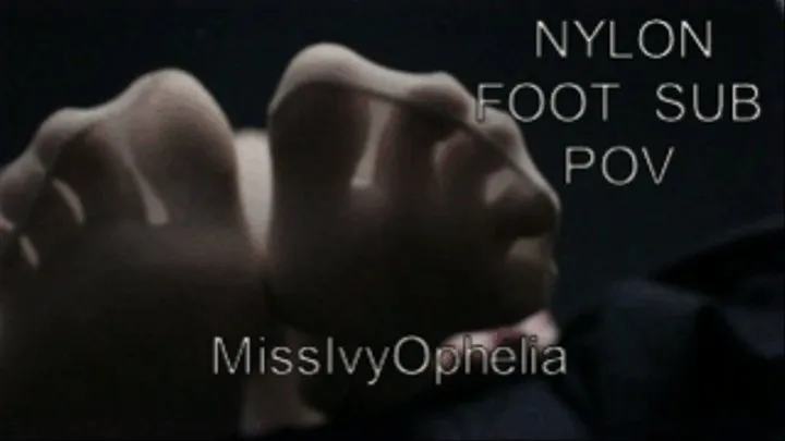 Nylon Foot Sub POV