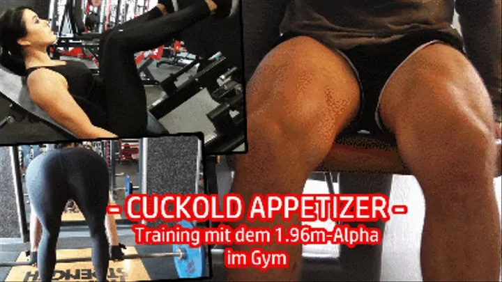 CUCKOLD APPETIZER - Training mit dem 1,96m Alpha im Gym!
