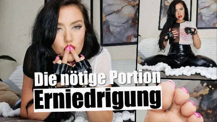 D ie nötige Portion Erniedrigung (kleine Version)