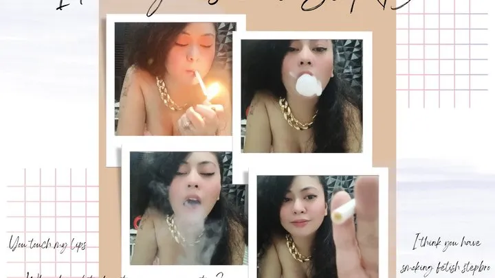 I know your secret stepbro SMOKING MARLBORO WHITE AUDIBLE VIDEO