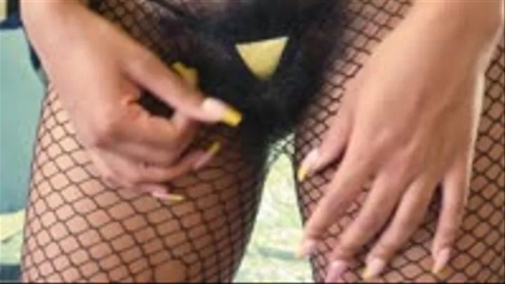 You're Gay for My bush - Hairy Pussy Denial and Asshole Flashing