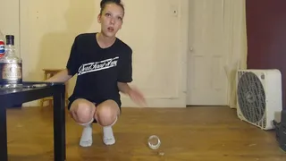 Cleaning Floor (Upskirt)