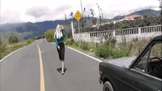 Bad MILF pedal pumping