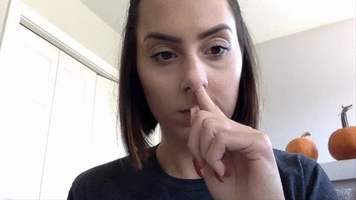 Secret Nose Picking On Webcam