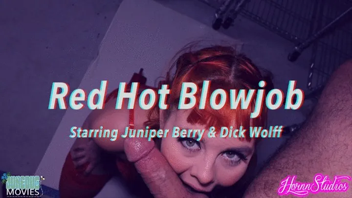 Red Hot Warehouse Blowjob