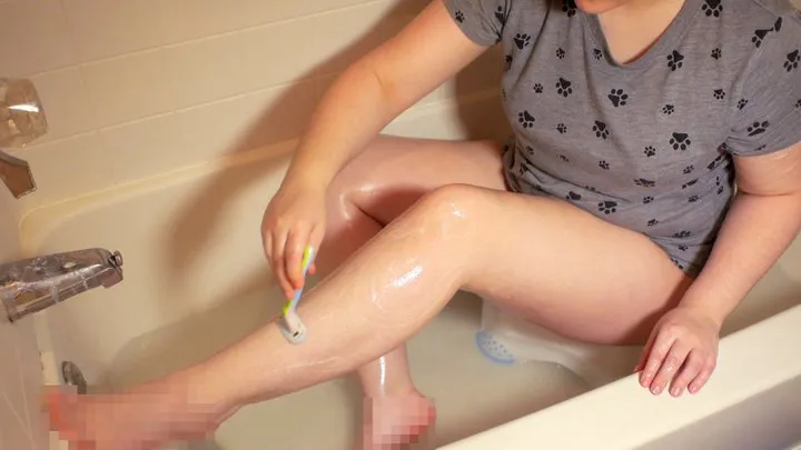 Shaving My Legs Smooth