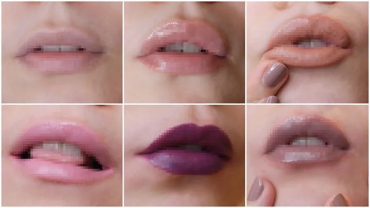 Using Lip Plumper & 4 Lipsticks