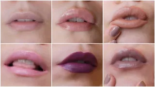 Using Lip Plumper & 4 Lipsticks