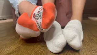 Double Sock Removal kvli x Sweetie