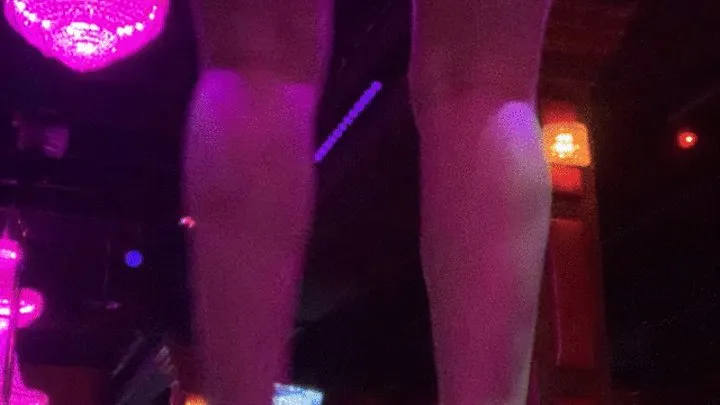 18 year old sexy pole dancer stripping