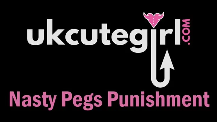 Lucy Gets Nasty Punishment With Pegs