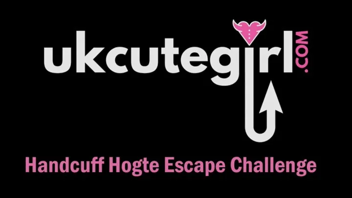 Handcuff Hogtie Escape Challenge