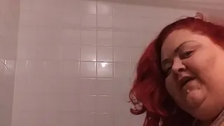 Fat shower girl