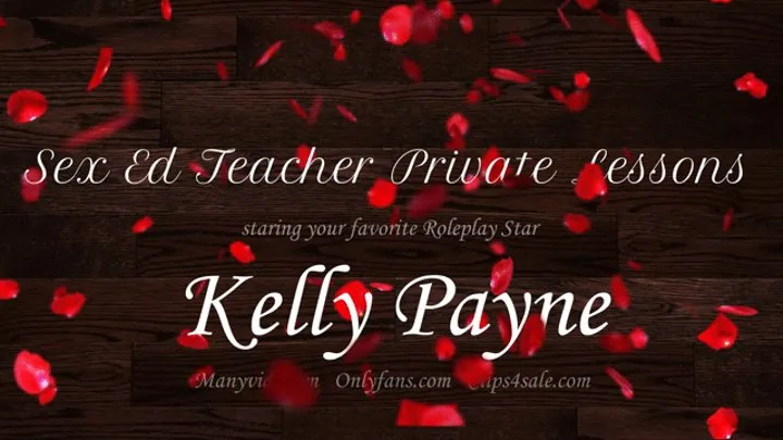 Sex Ed Teacher Private Lessons Role Play POV Fantasy