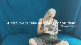 Artist Twins take advantage of student