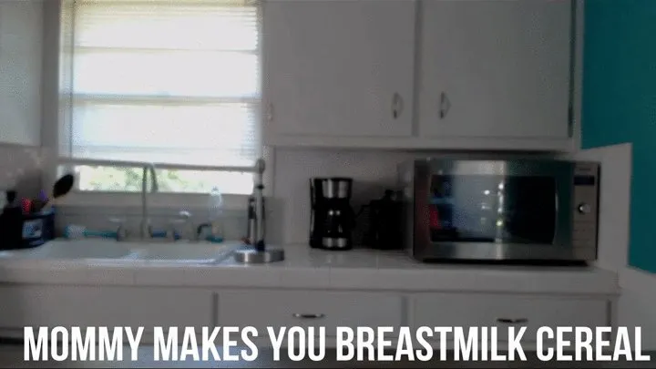 Step-Mommy makes you Breast milk Cereal Part One and Two