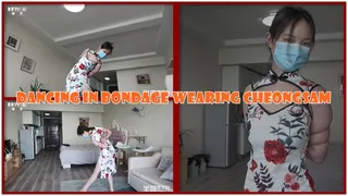 Dancing In Bondage Wearing Cheongsam