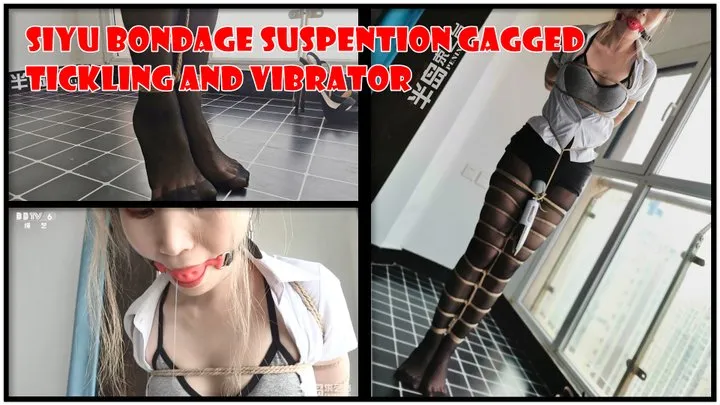 Siyu Bondage Suspention Gagged Tickling And Vibrator