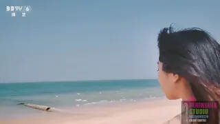 Chinese Actress Yujiner Public Bondage on the beach