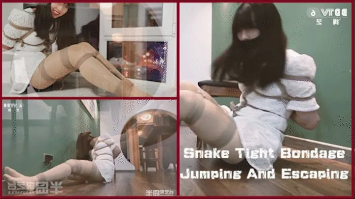 YT547 Snake Tight Bondage Jumping And Escaping